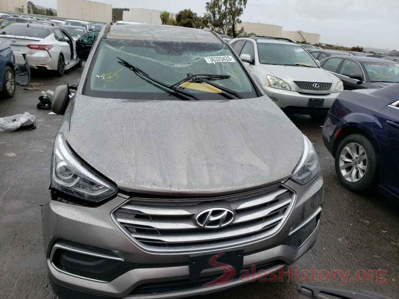 5XYZTDLB3JG568855 2018 HYUNDAI SANTA FE