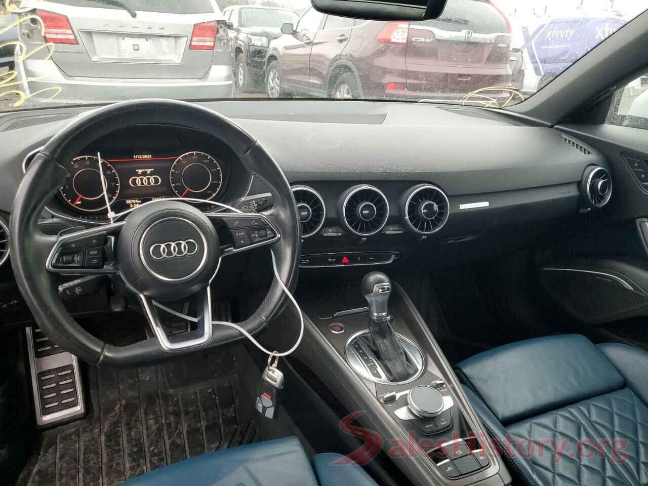 TRUT5CFV6H1002317 2017 AUDI TT