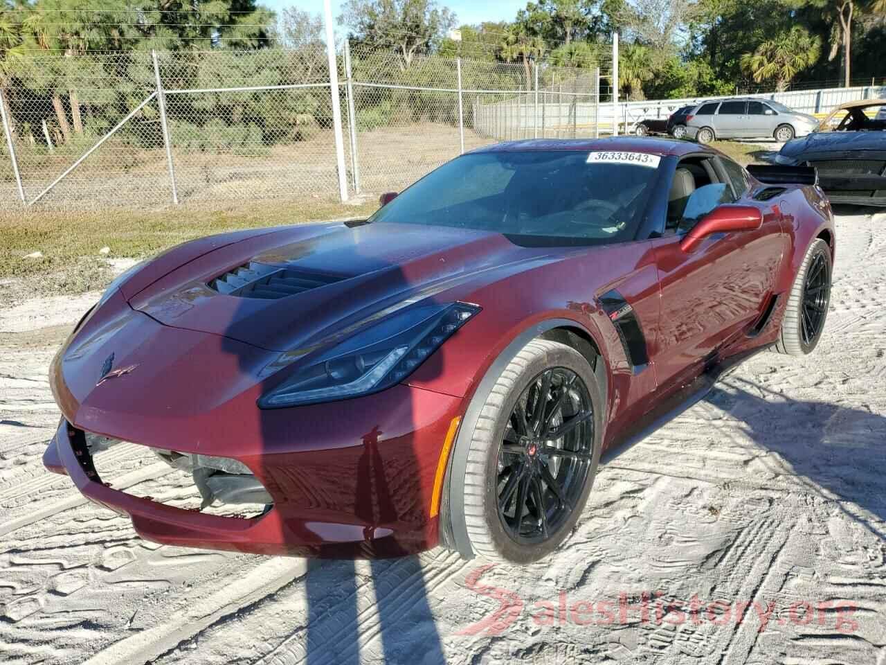 1G1YT2D65H5600606 2017 CHEVROLET CORVETTE