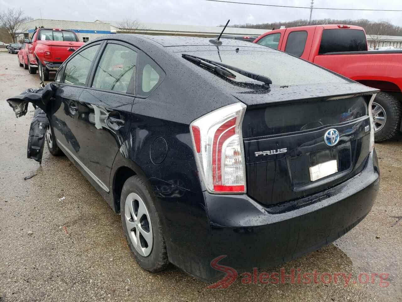 JTDKN3DU7E1748125 2014 TOYOTA PRIUS