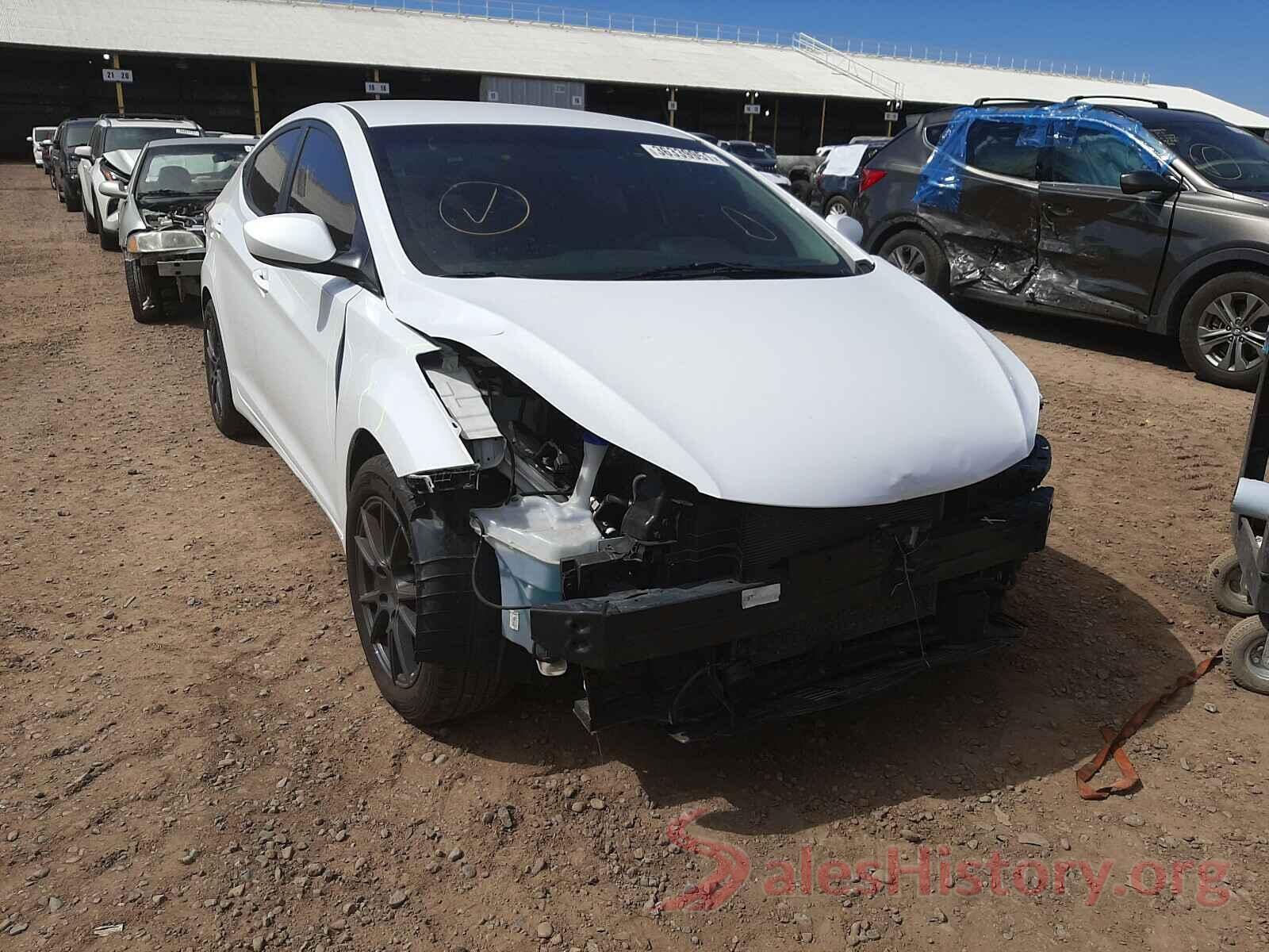 5NPDH4AE1GH666969 2016 HYUNDAI ELANTRA