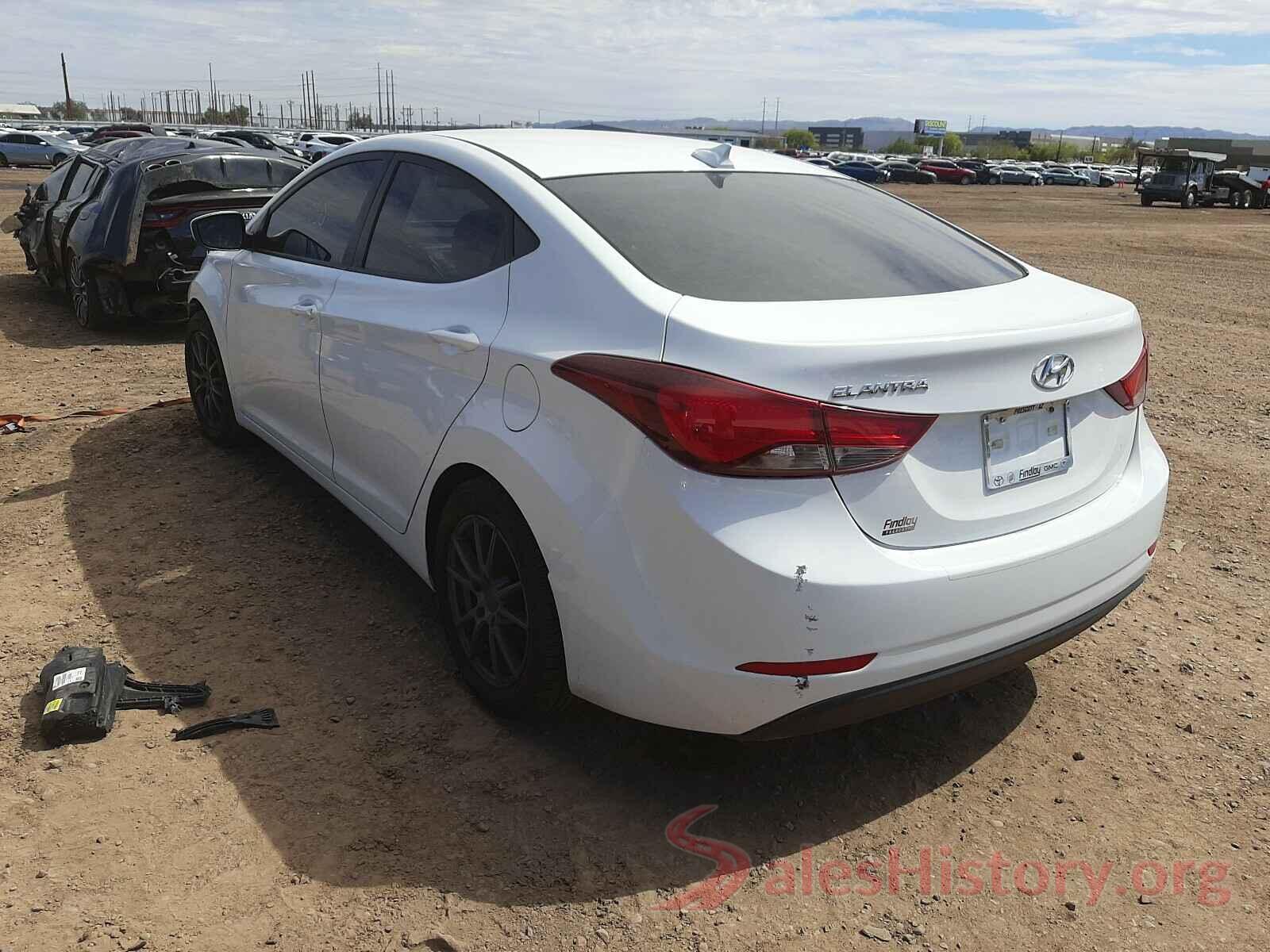 5NPDH4AE1GH666969 2016 HYUNDAI ELANTRA