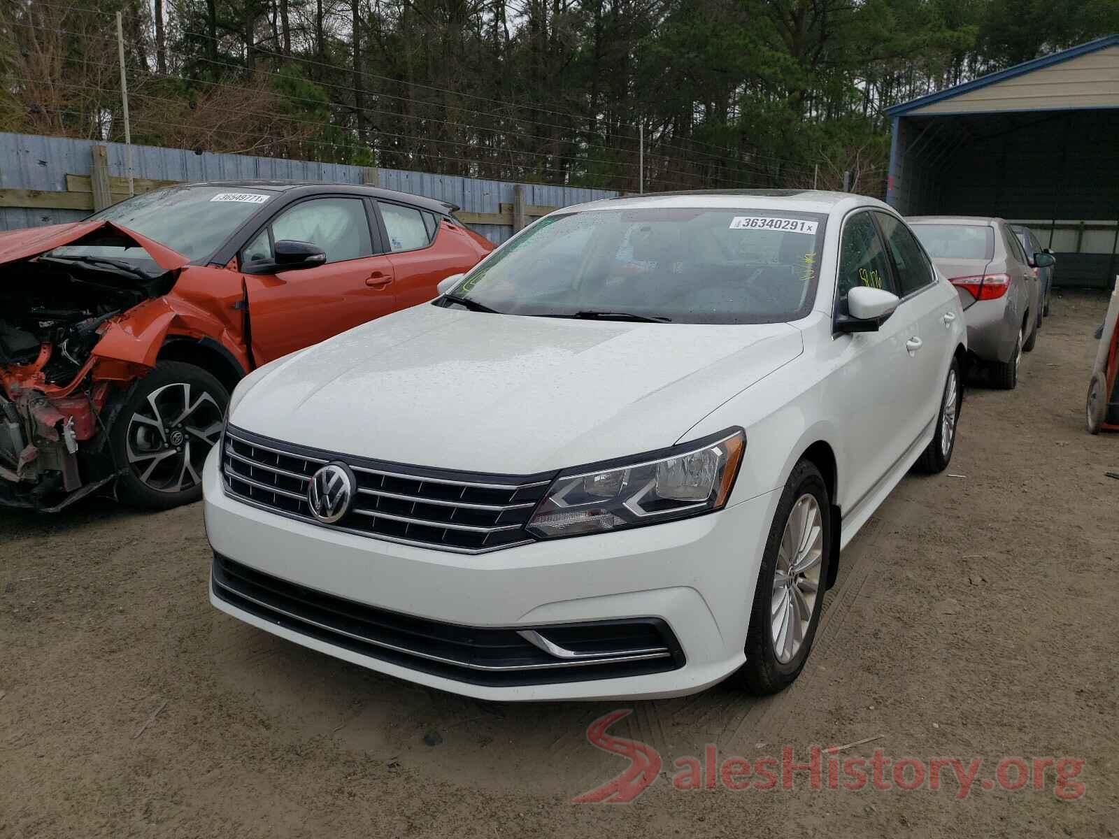 1VWBT7A34HC014721 2017 VOLKSWAGEN PASSAT