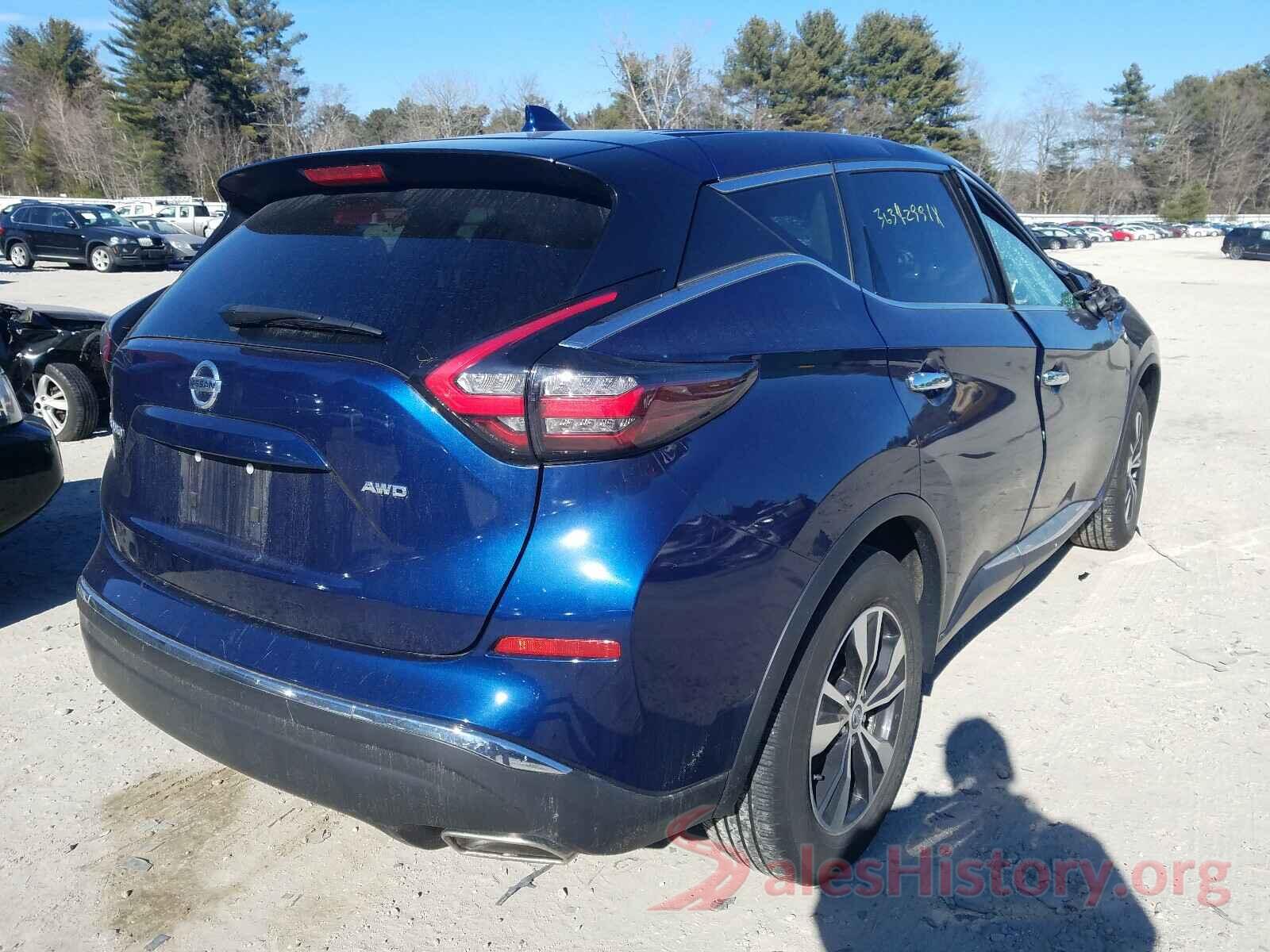 5N1AZ2MS5KN140502 2019 NISSAN MURANO