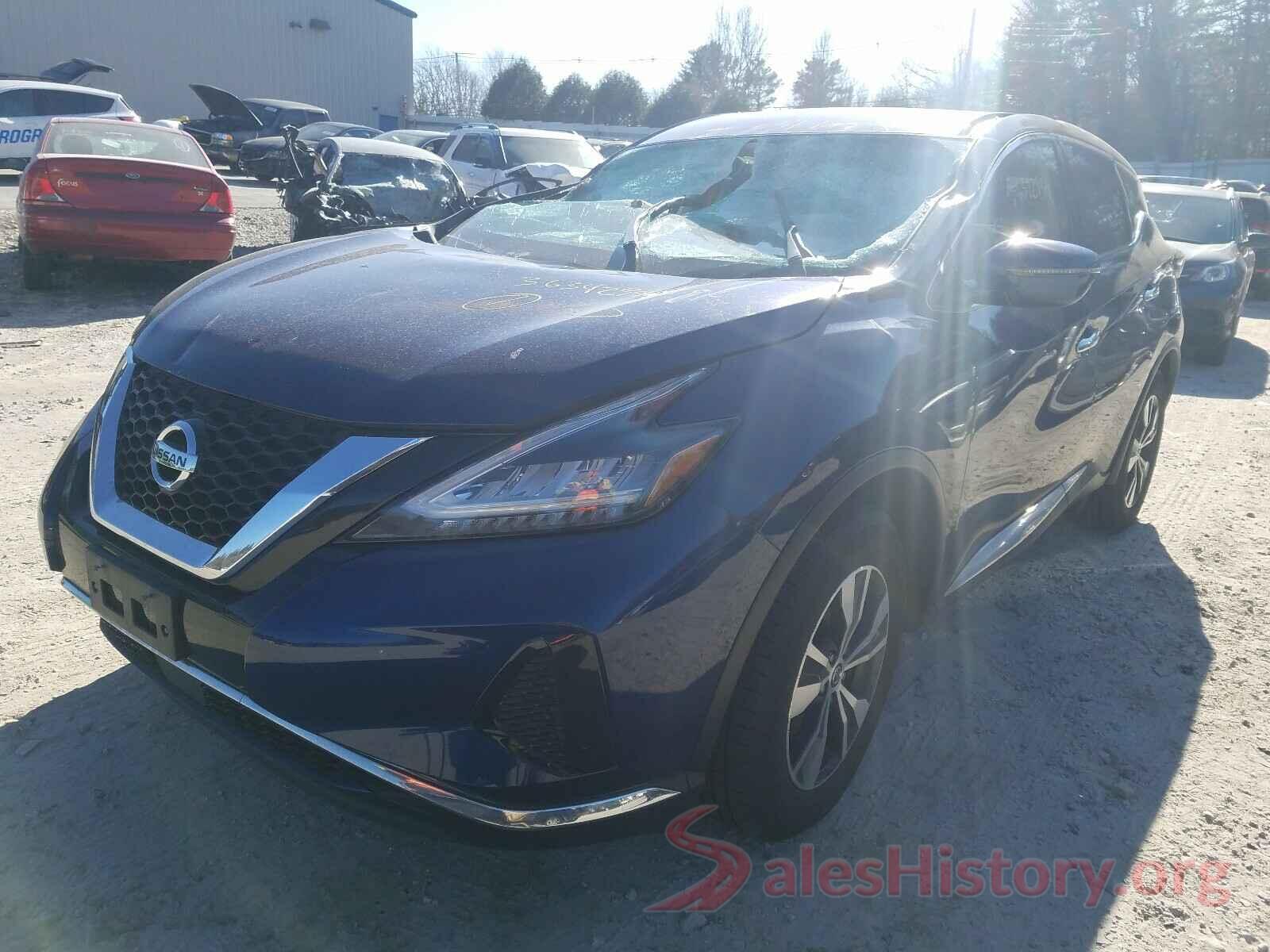 5N1AZ2MS5KN140502 2019 NISSAN MURANO