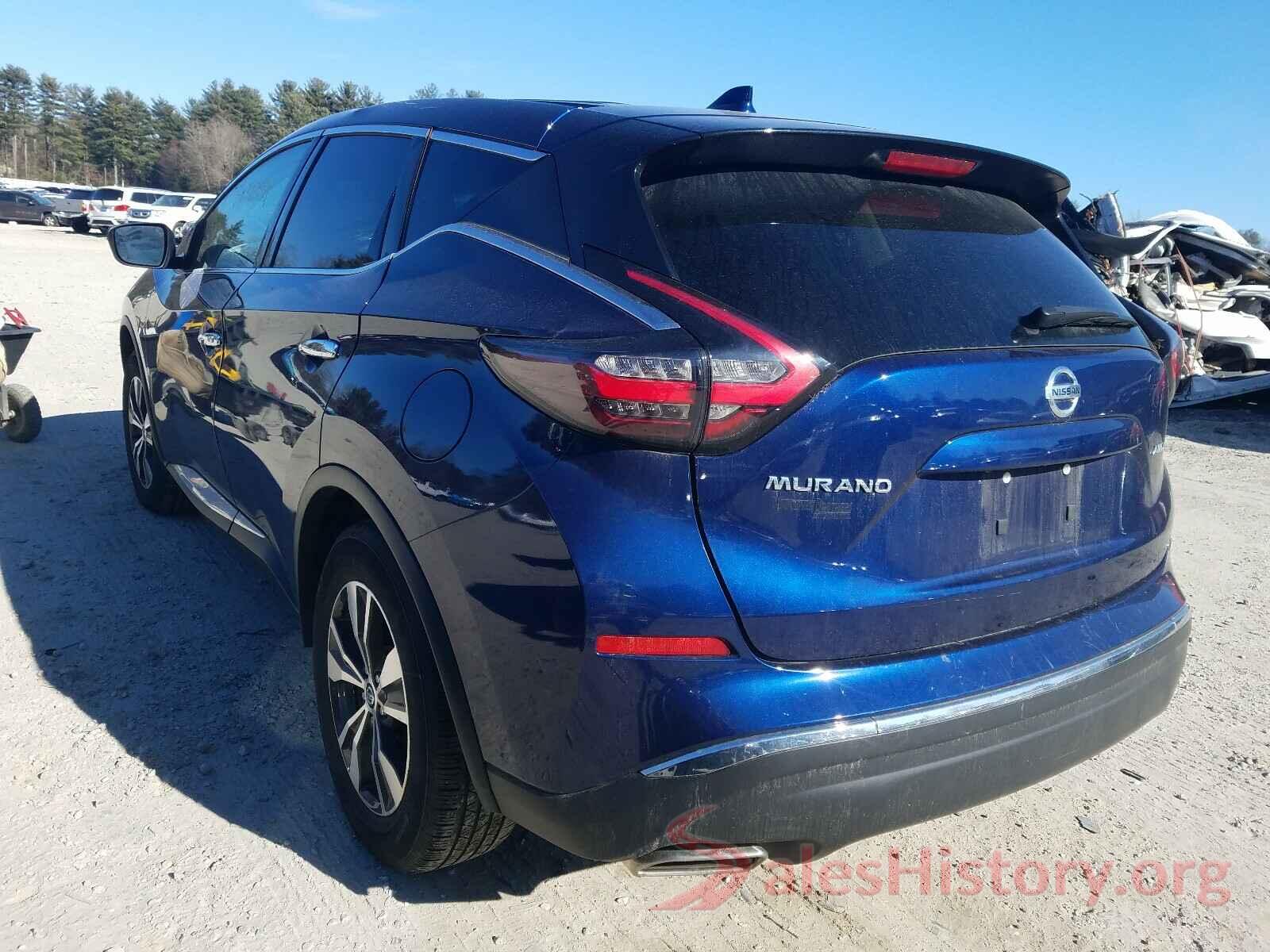 5N1AZ2MS5KN140502 2019 NISSAN MURANO