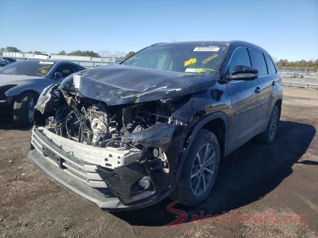 5TDJZRFH7JS558647 2018 TOYOTA HIGHLANDER