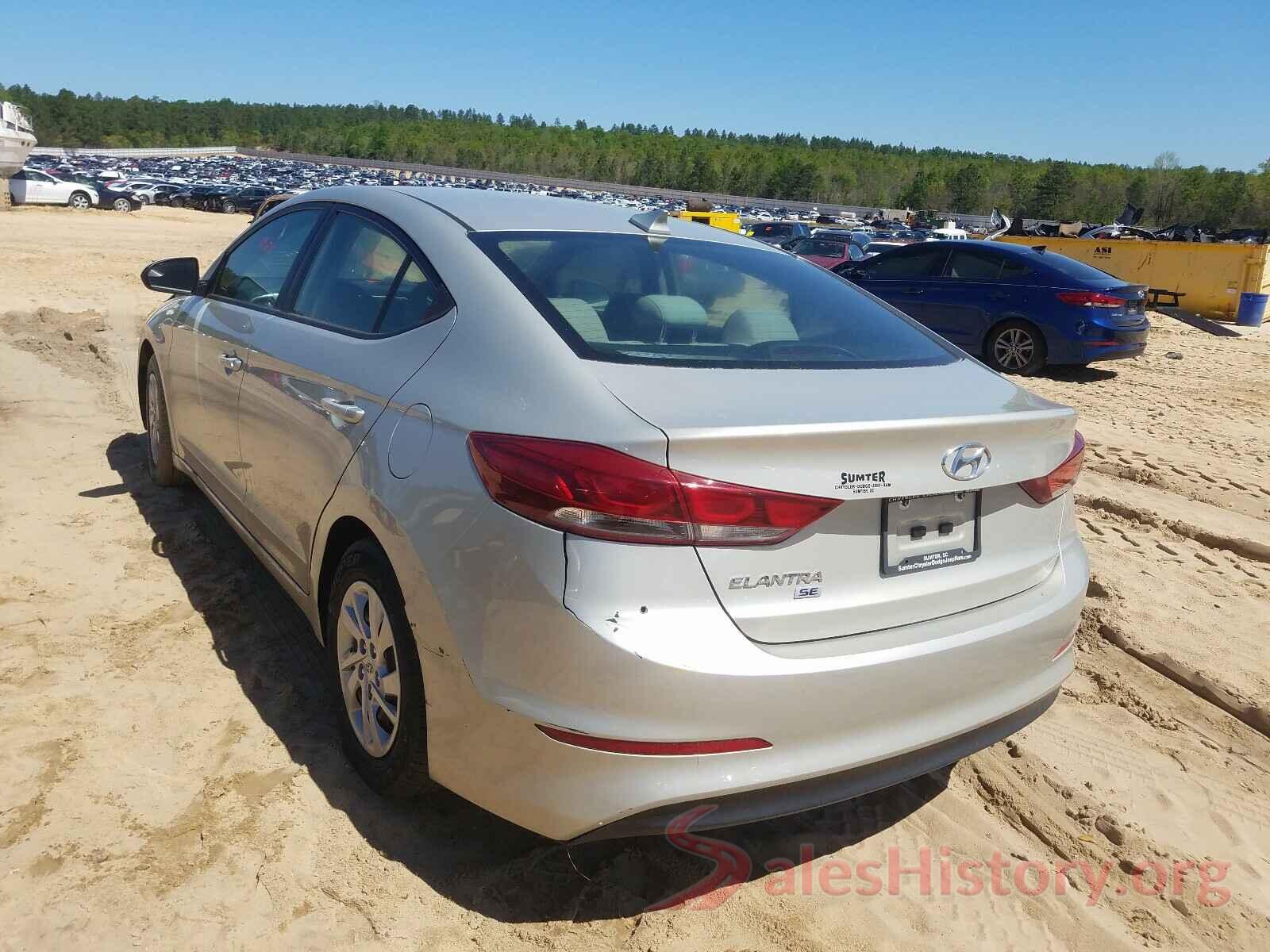 5NPD74LF7HH065575 2017 HYUNDAI ELANTRA