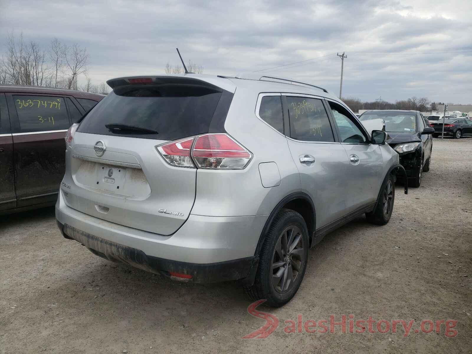 5N1AT2MV2GC832943 2016 NISSAN ROGUE