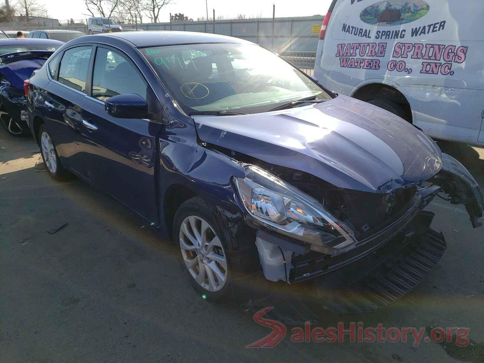 3N1AB7APXKY405670 2019 NISSAN SENTRA