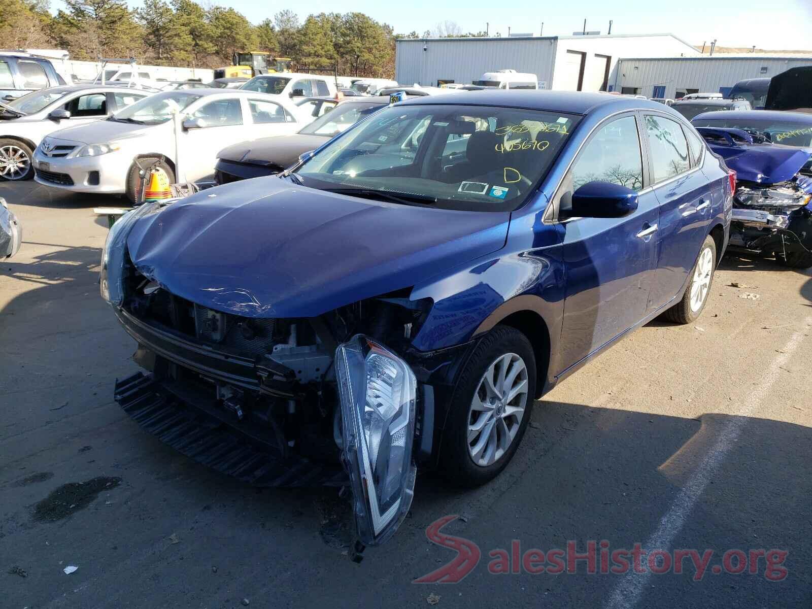 3N1AB7APXKY405670 2019 NISSAN SENTRA