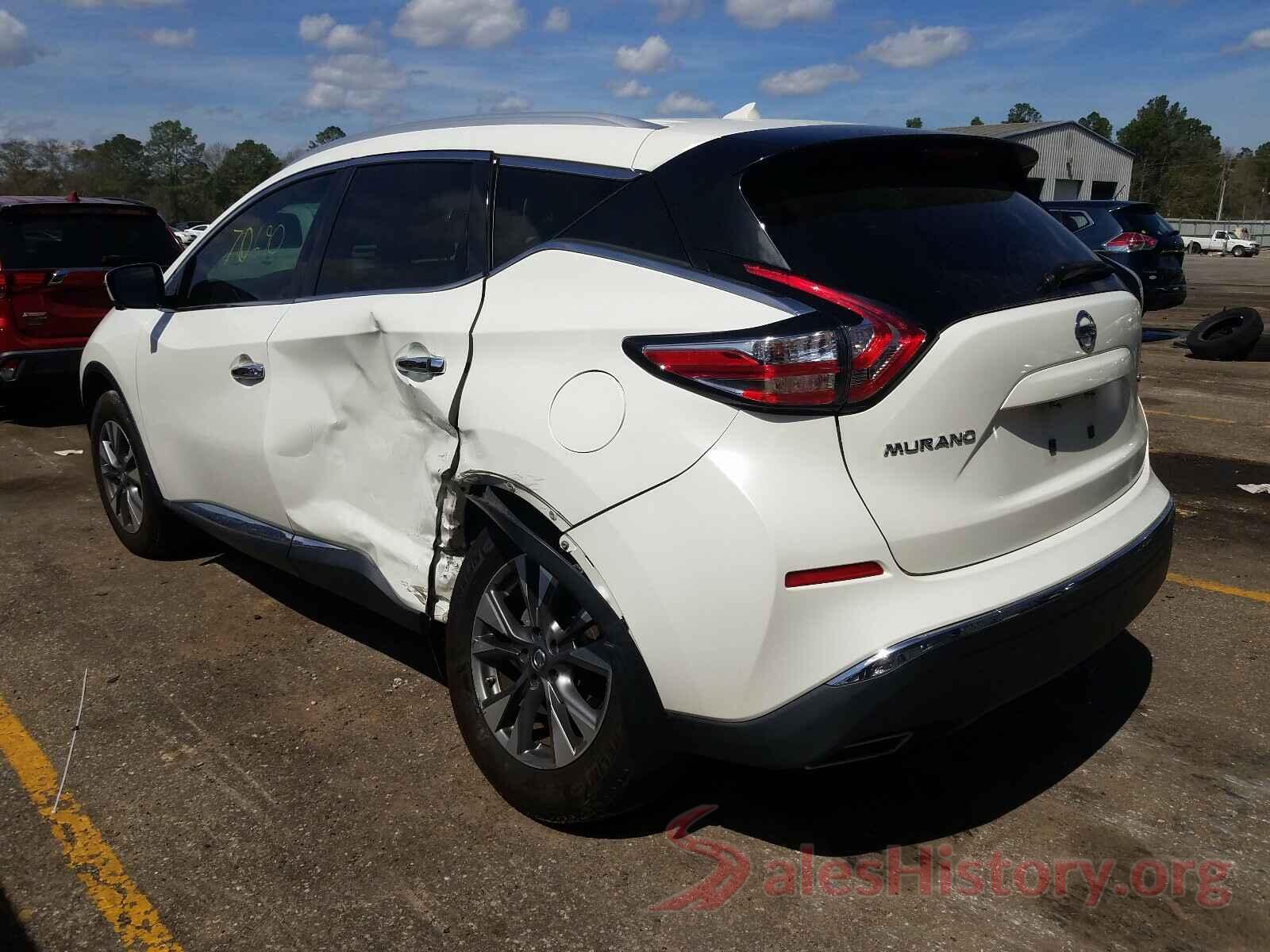 5N1AZ2MGXGN106087 2016 NISSAN MURANO