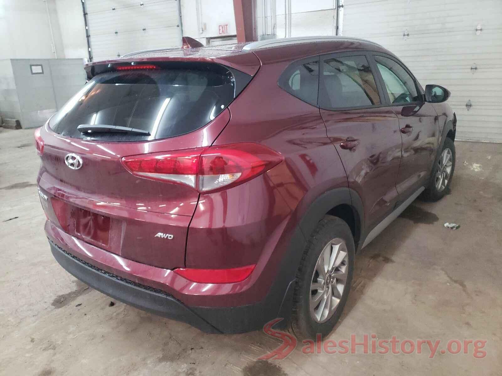 KM8J3CA4XJU645999 2018 HYUNDAI TUCSON