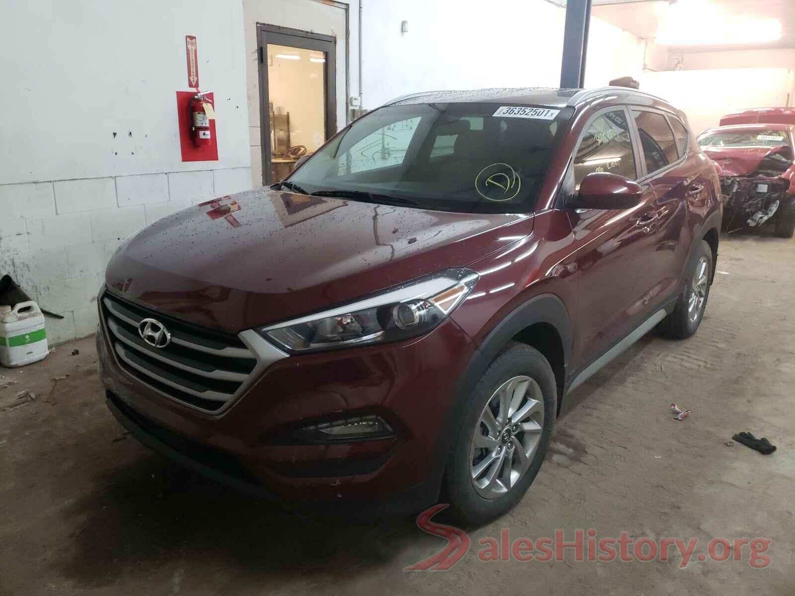 KM8J3CA4XJU645999 2018 HYUNDAI TUCSON