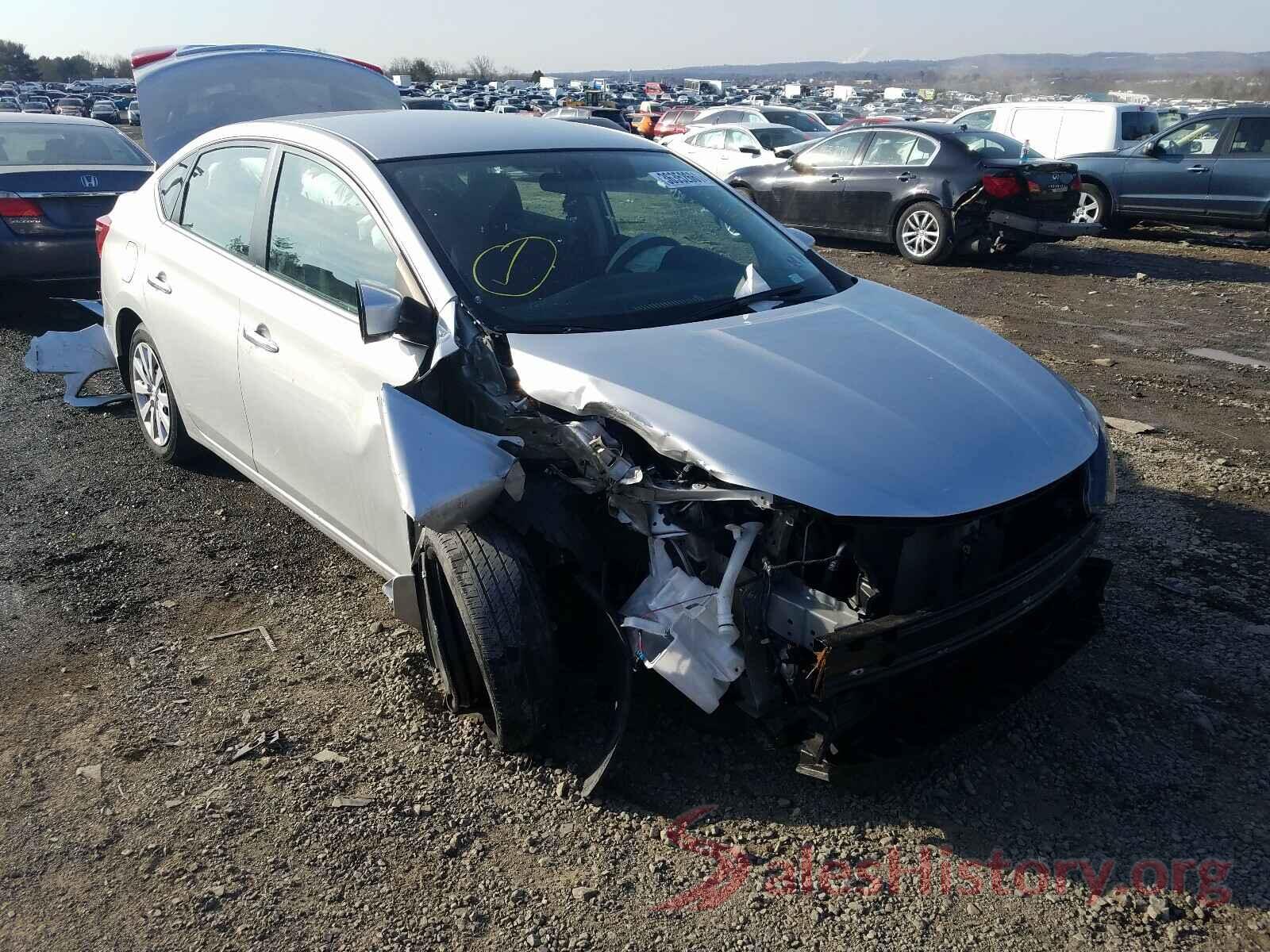 3N1AB7AP7KY333889 2019 NISSAN SENTRA