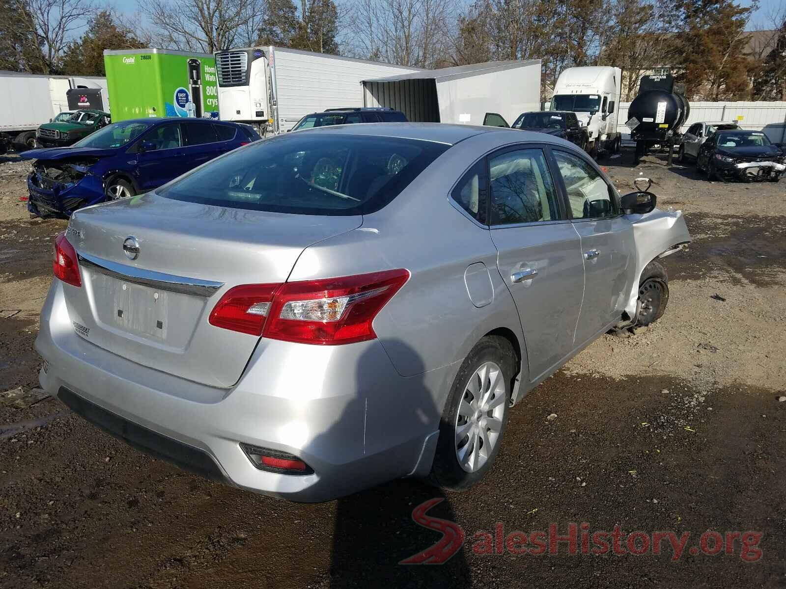 3N1AB7AP7KY333889 2019 NISSAN SENTRA