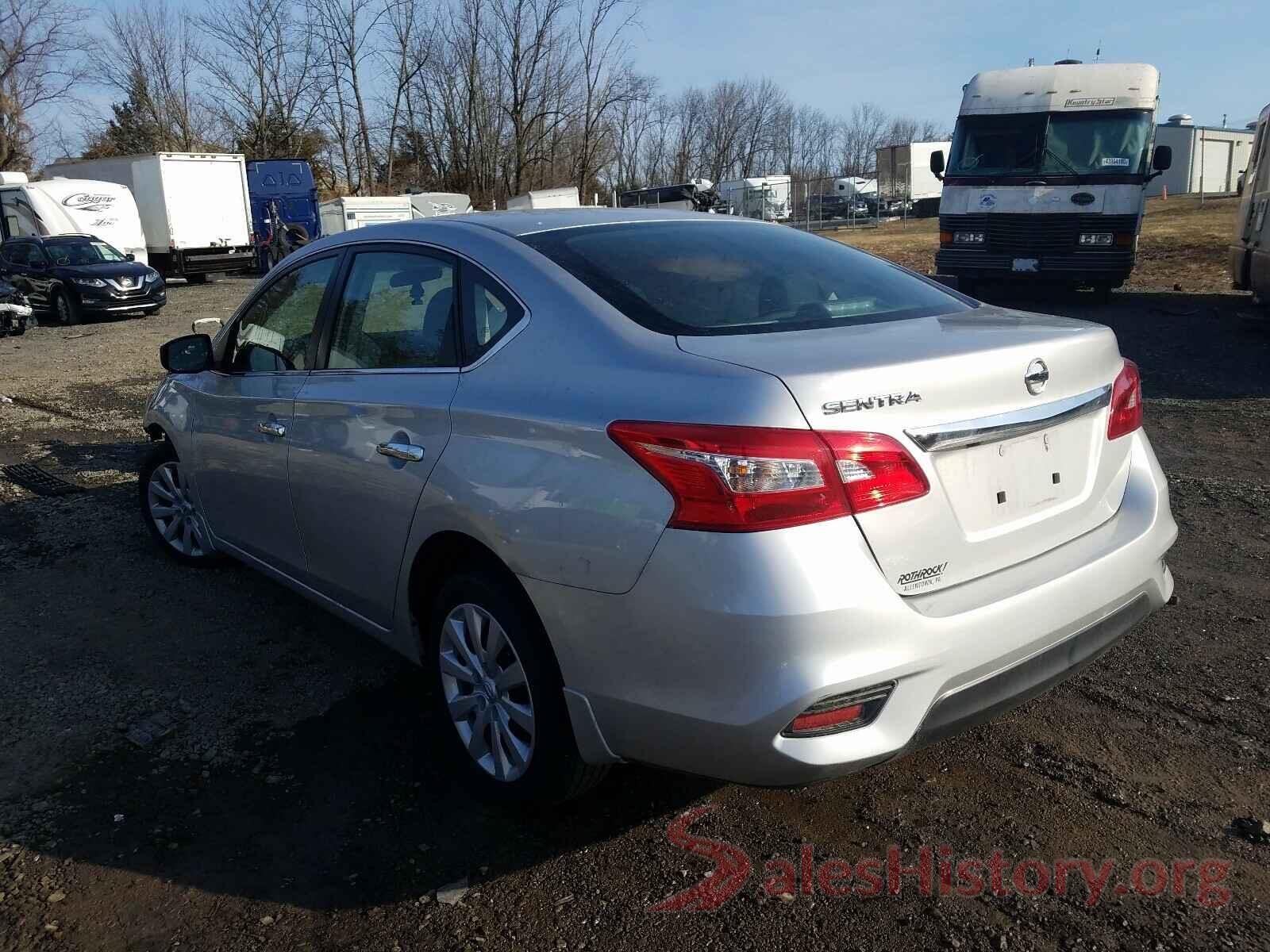 3N1AB7AP7KY333889 2019 NISSAN SENTRA