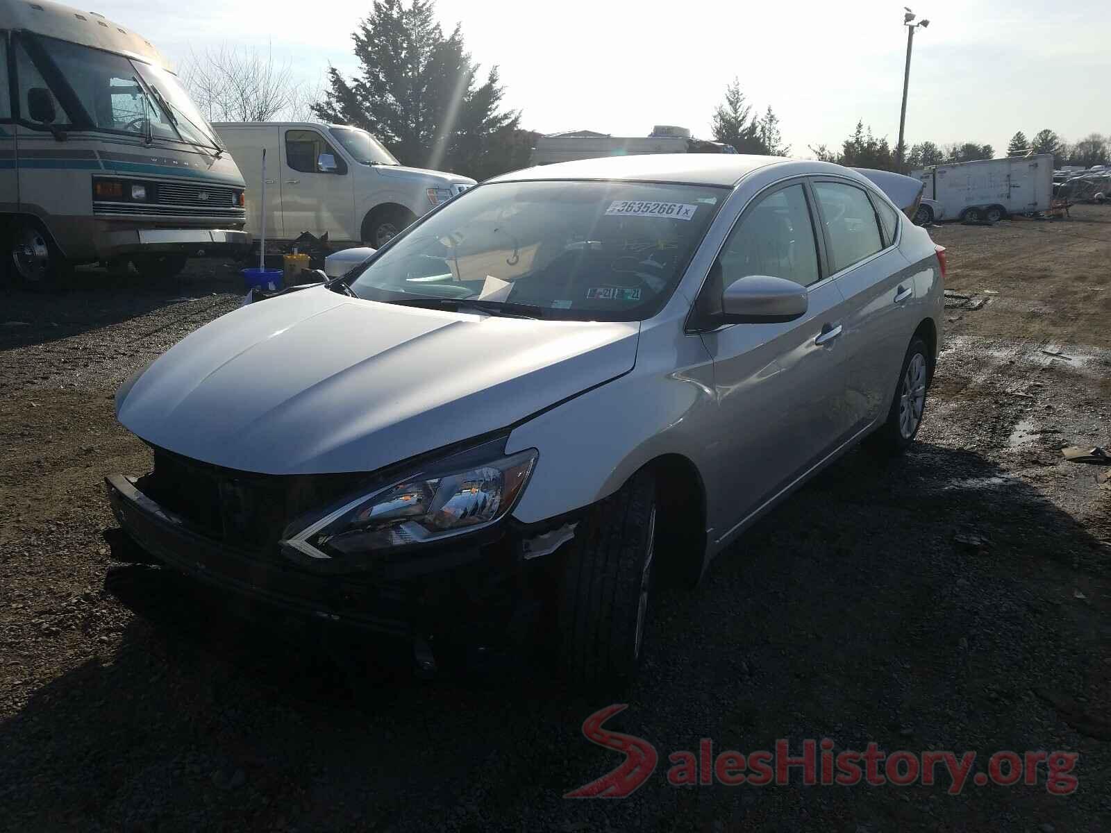 3N1AB7AP7KY333889 2019 NISSAN SENTRA