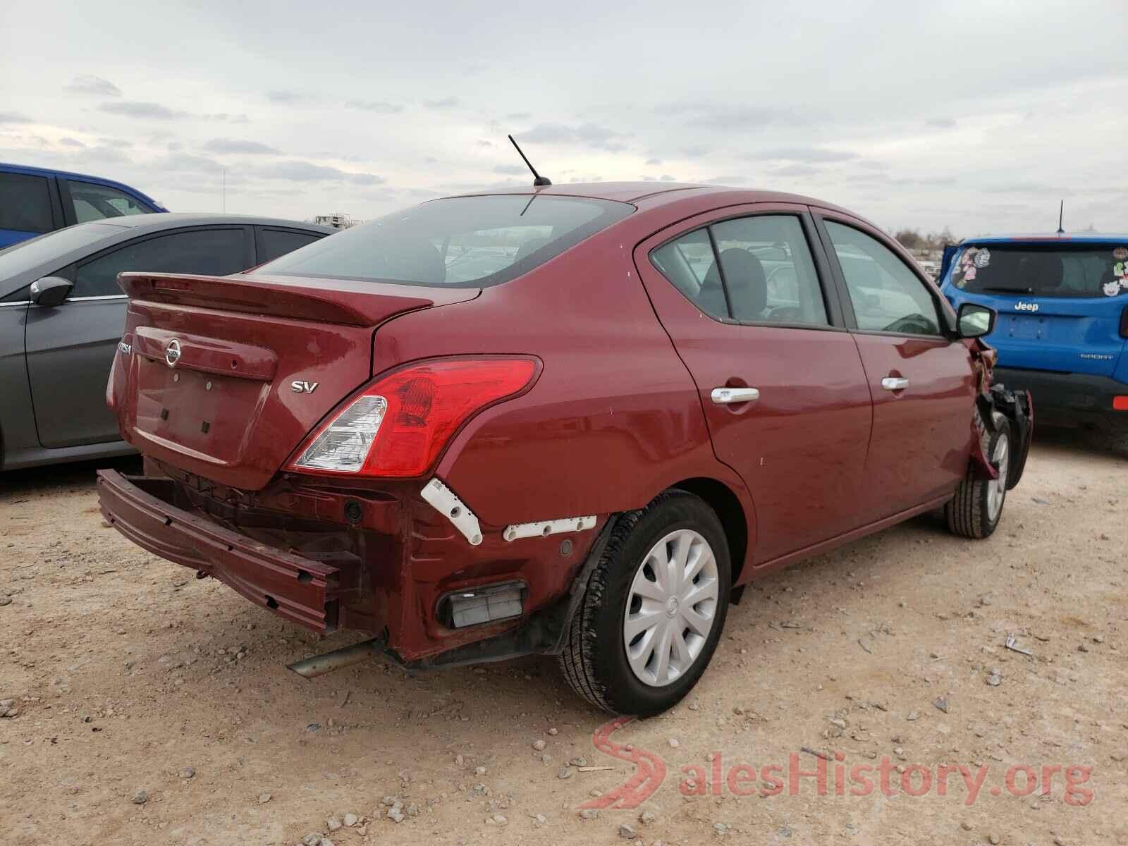 3N1CN7APXKL855414 2019 NISSAN VERSA