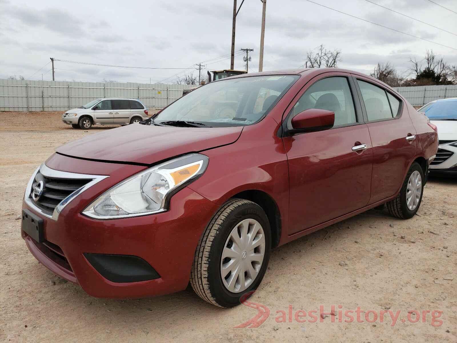 3N1CN7APXKL855414 2019 NISSAN VERSA