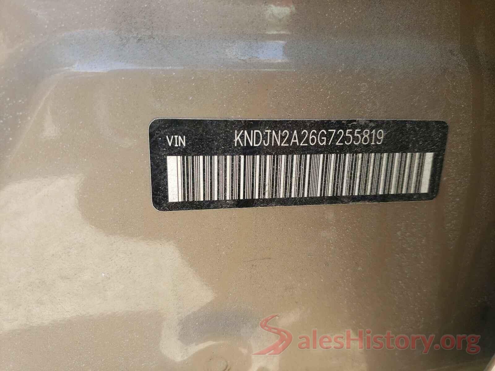 KNDJN2A26G7255819 2016 KIA SOUL