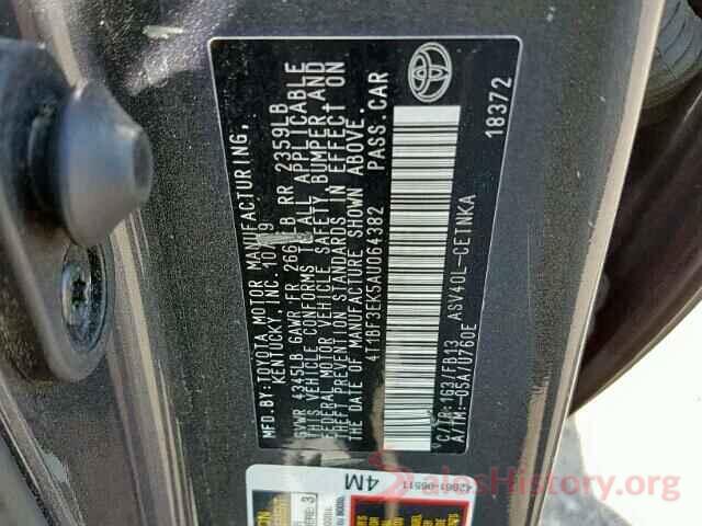 4T1BF3EK5AU064382 2010 TOYOTA CAMRY BASE