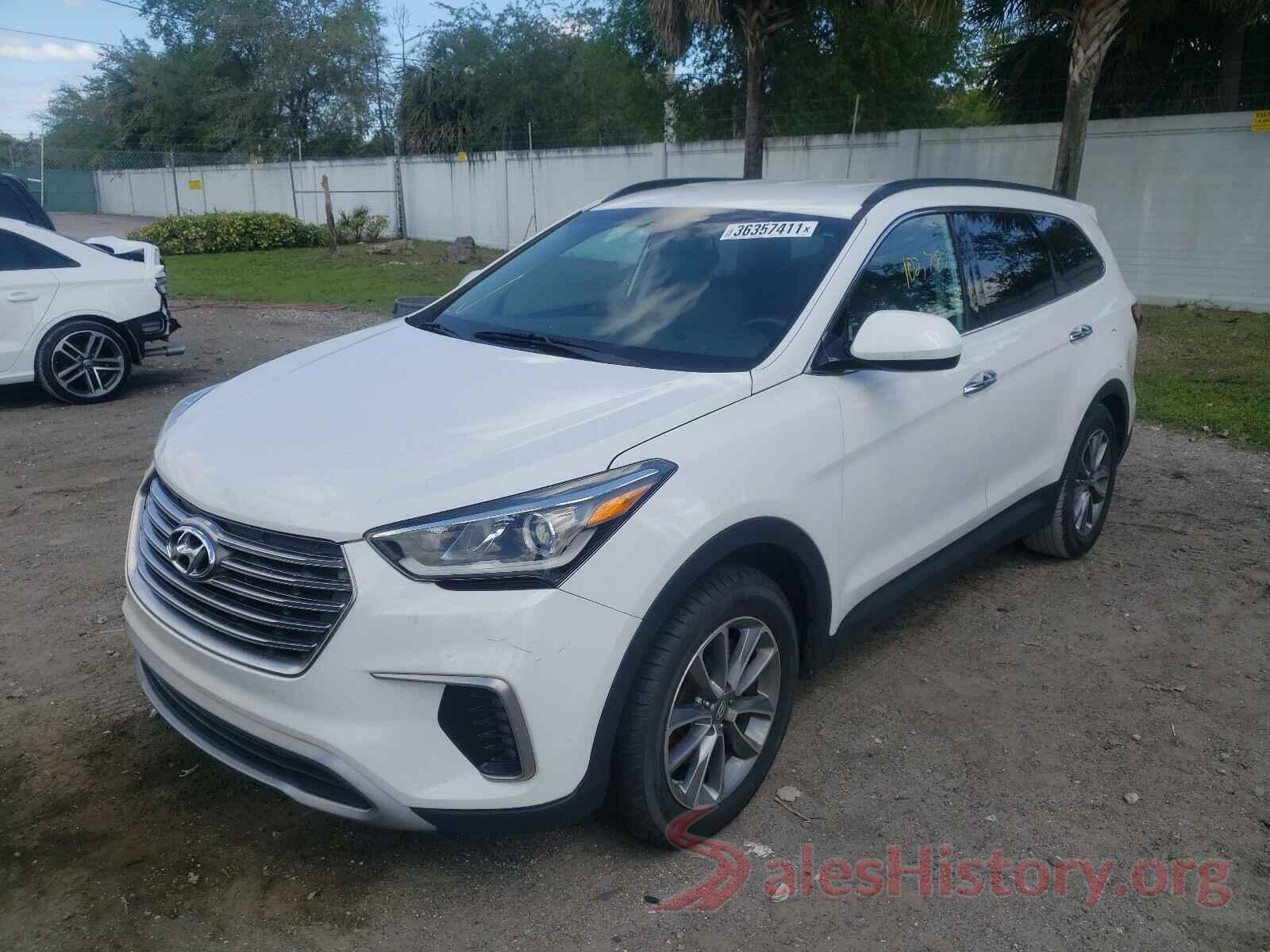 KM8SM4HF8HU223500 2017 HYUNDAI SANTA FE