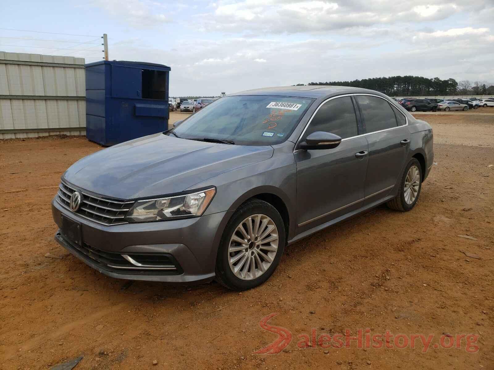 1VWBT7A35GC012460 2016 VOLKSWAGEN PASSAT