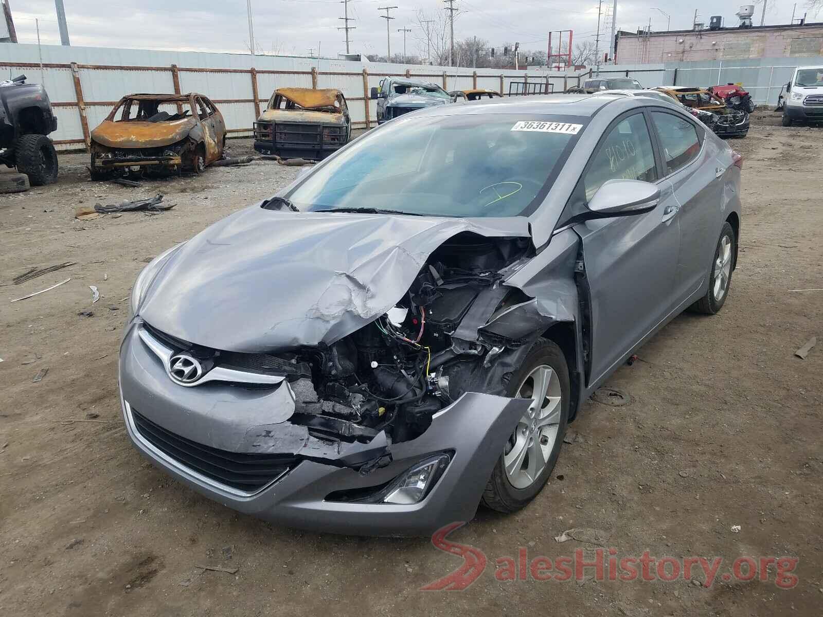 KMHDH4AE4GU557133 2016 HYUNDAI ELANTRA