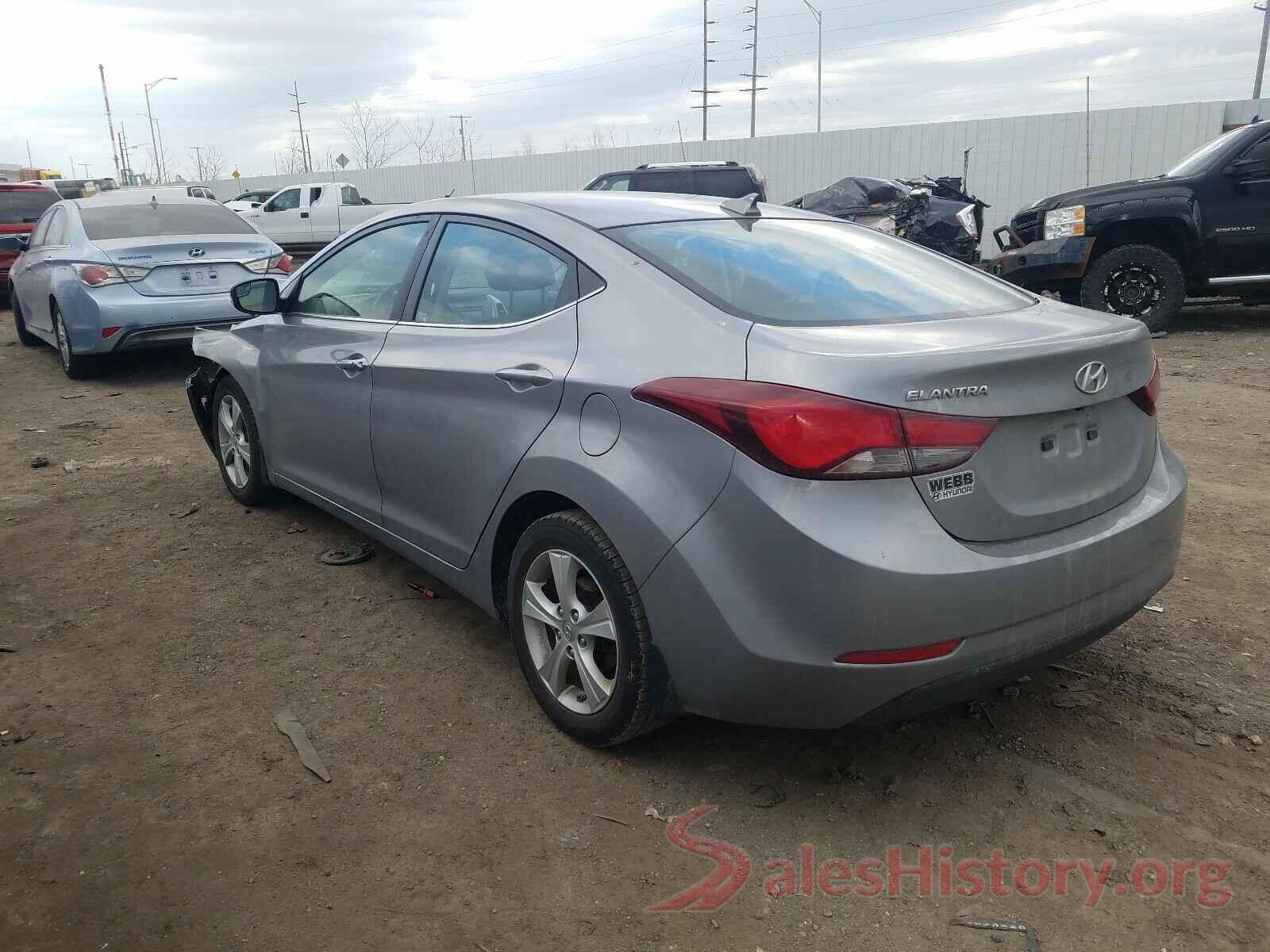 KMHDH4AE4GU557133 2016 HYUNDAI ELANTRA