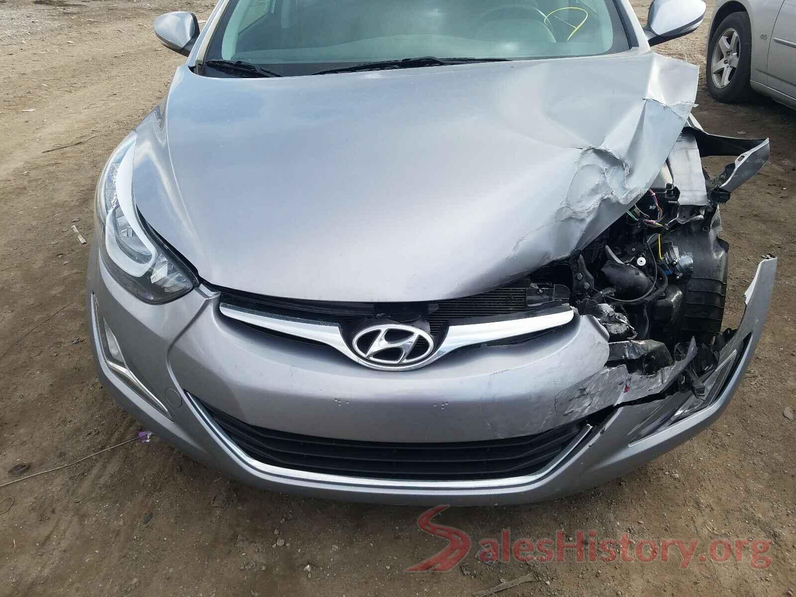 KMHDH4AE4GU557133 2016 HYUNDAI ELANTRA