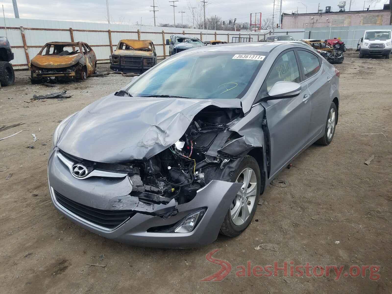 KMHDH4AE4GU557133 2016 HYUNDAI ELANTRA