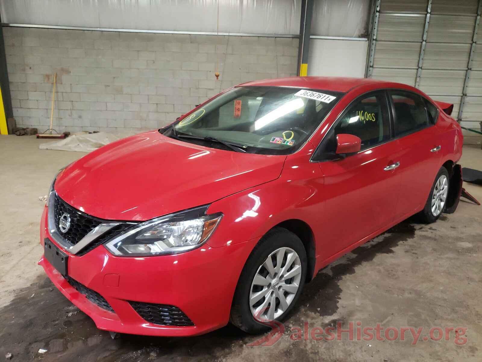 3N1AB7AP0HL658583 2017 NISSAN SENTRA