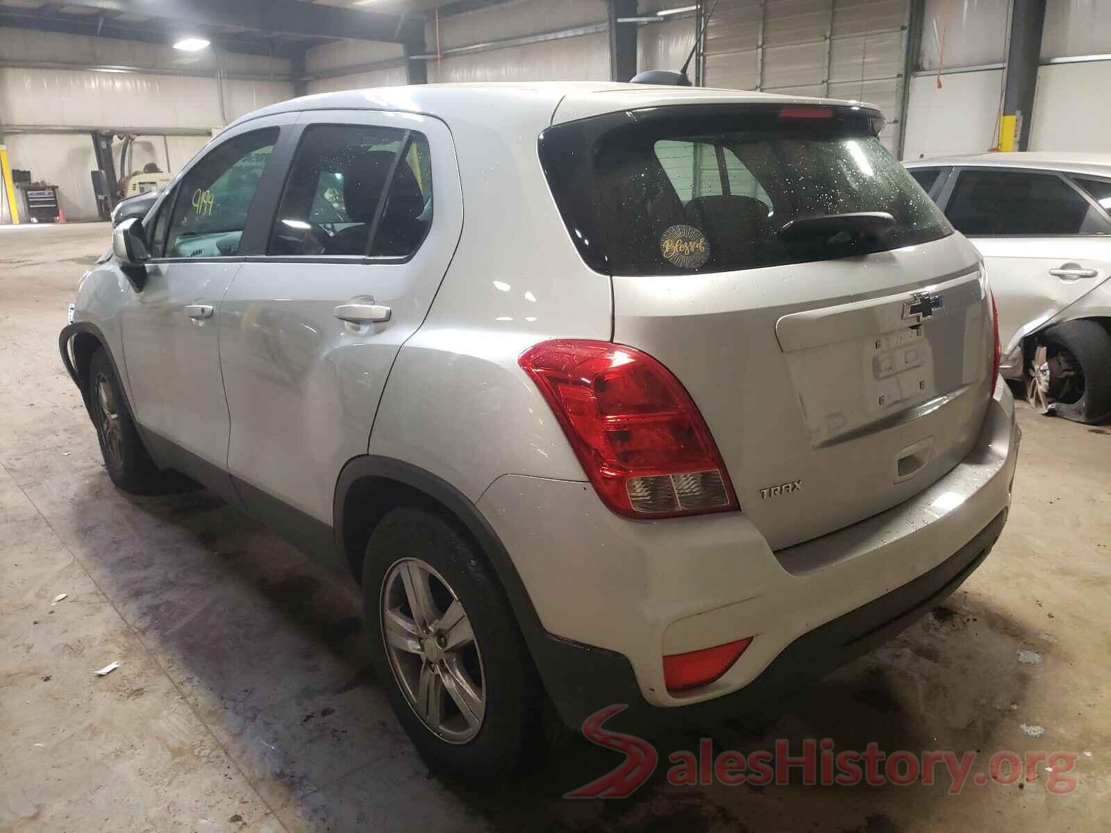 3GNCJKSB7LL132952 2020 CHEVROLET TRAX