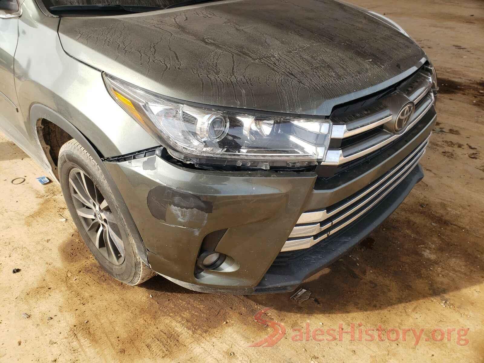 5TDJZRFH1JS495772 2018 TOYOTA HIGHLANDER