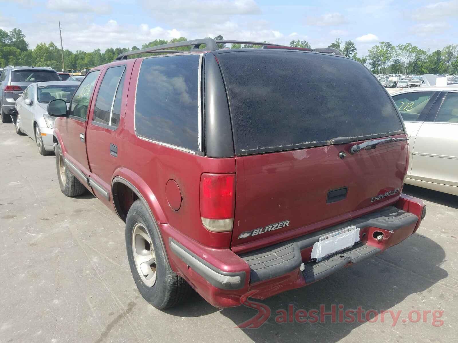 1GNCS13W9W2271205 1998 CHEVROLET BLAZER