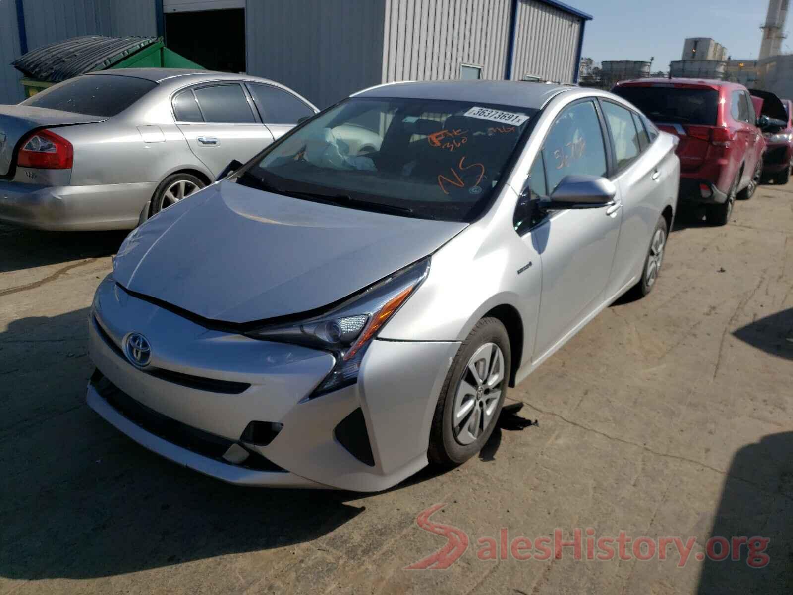 JTDKARFU5G3508154 2016 TOYOTA PRIUS