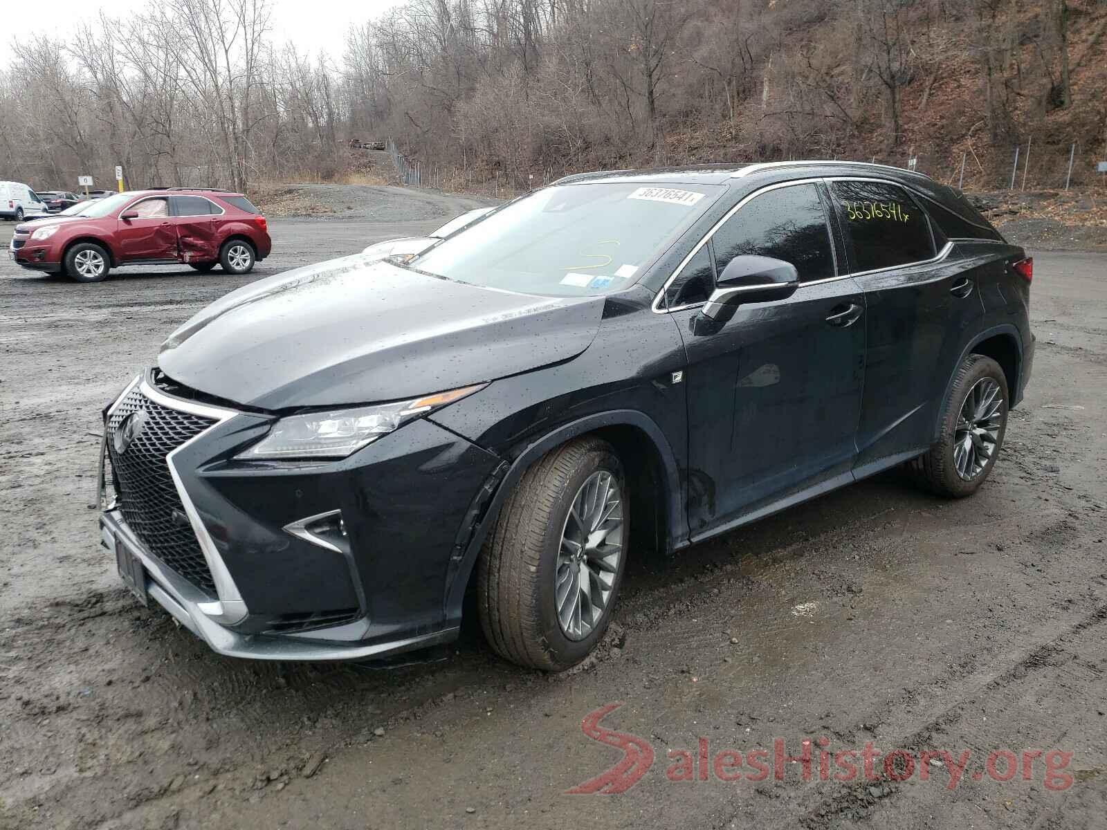 2T2BZMCA7HC125486 2017 LEXUS RX350