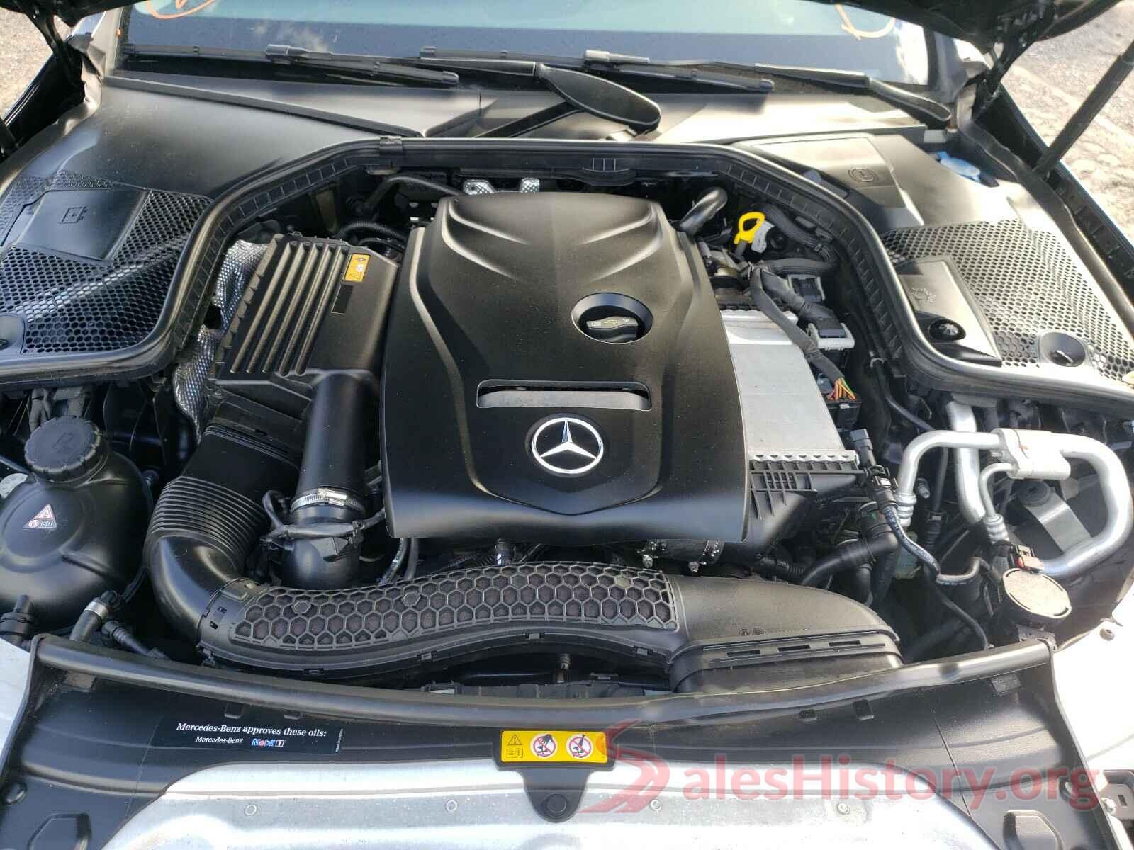 55SWF4KB2HU213803 2017 MERCEDES-BENZ C CLASS