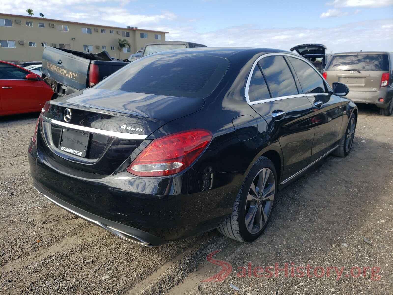 55SWF4KB2HU213803 2017 MERCEDES-BENZ C CLASS