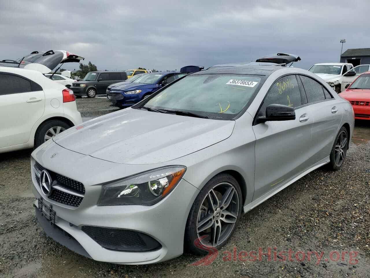 WDDSJ4EB2JN679559 2018 MERCEDES-BENZ CLA-CLASS