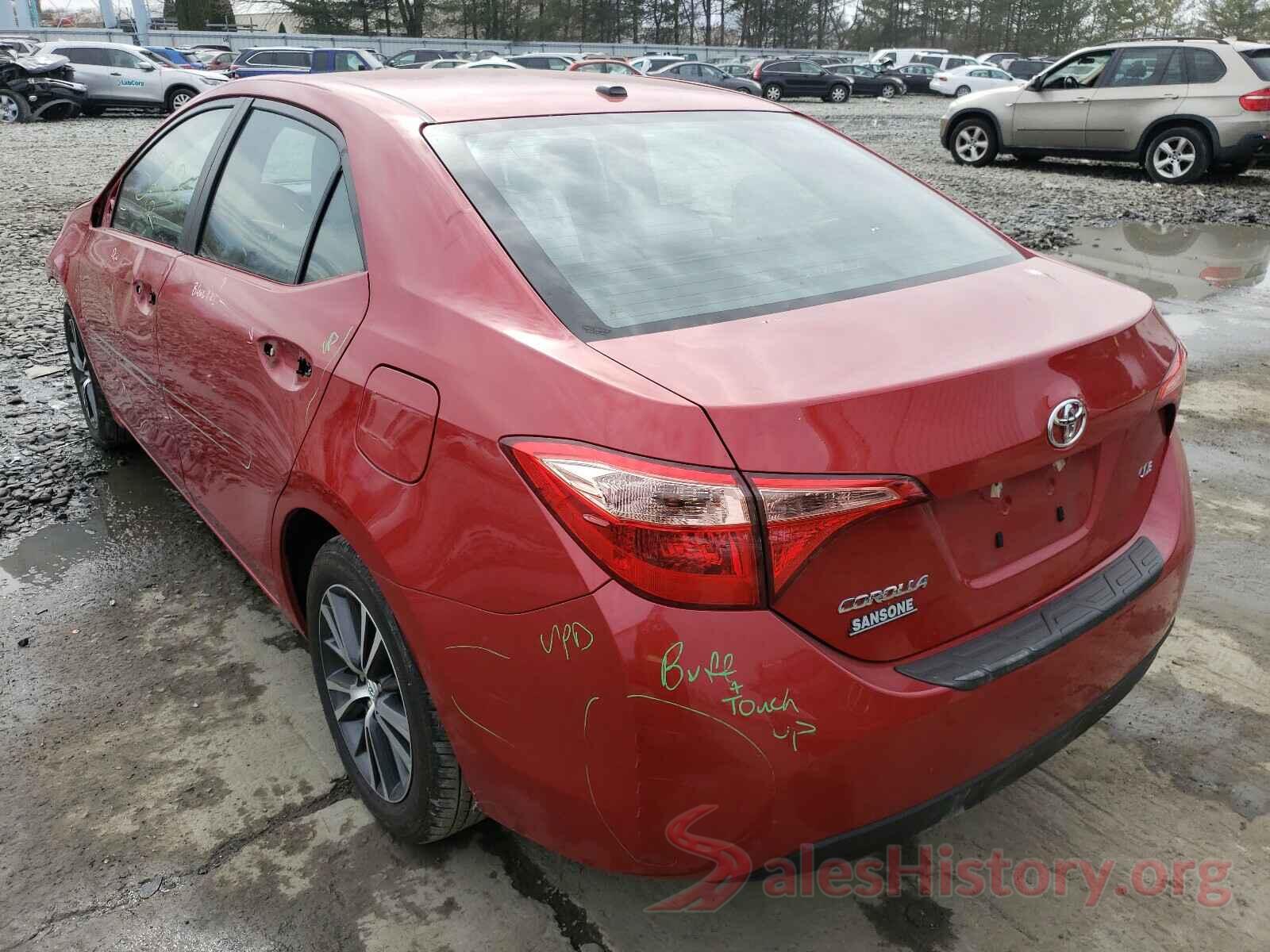 2T1BURHE5KC135114 2019 TOYOTA COROLLA