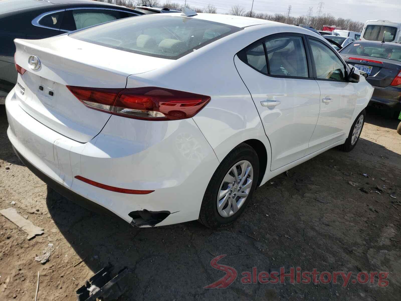 5NPD74LF7HH200442 2017 HYUNDAI ELANTRA