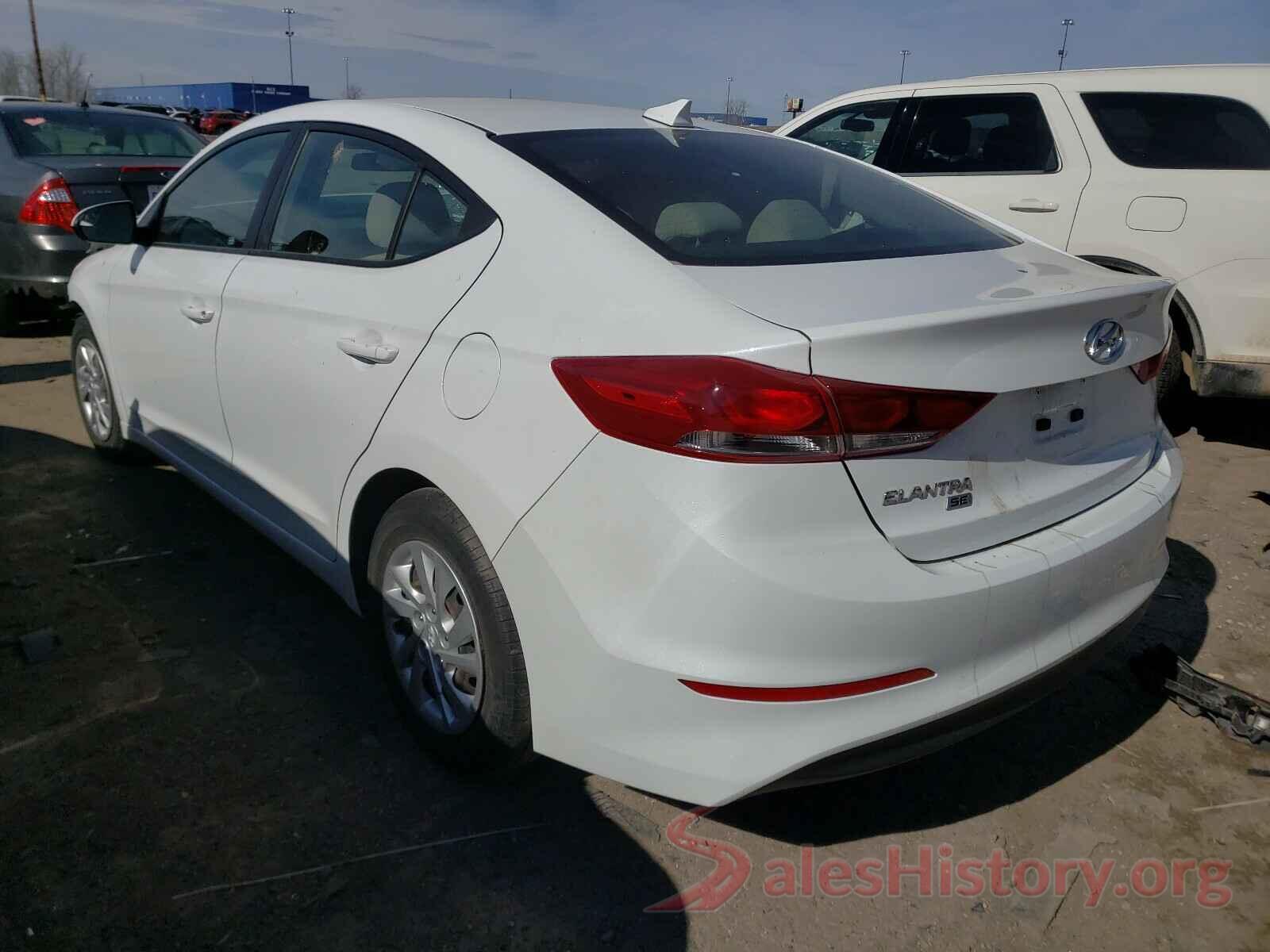 5NPD74LF7HH200442 2017 HYUNDAI ELANTRA