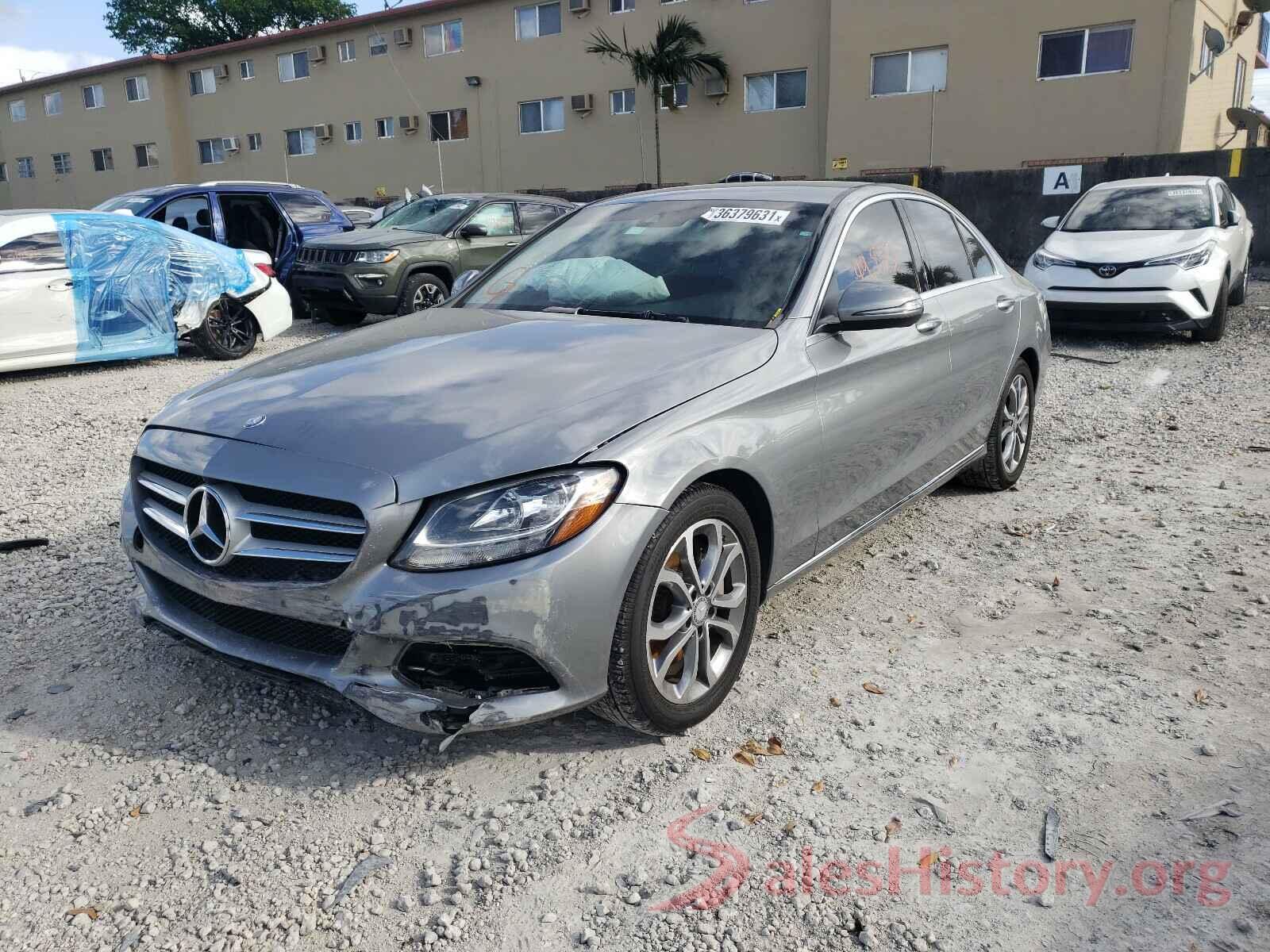 55SWF4JB7GU139651 2016 MERCEDES-BENZ C CLASS