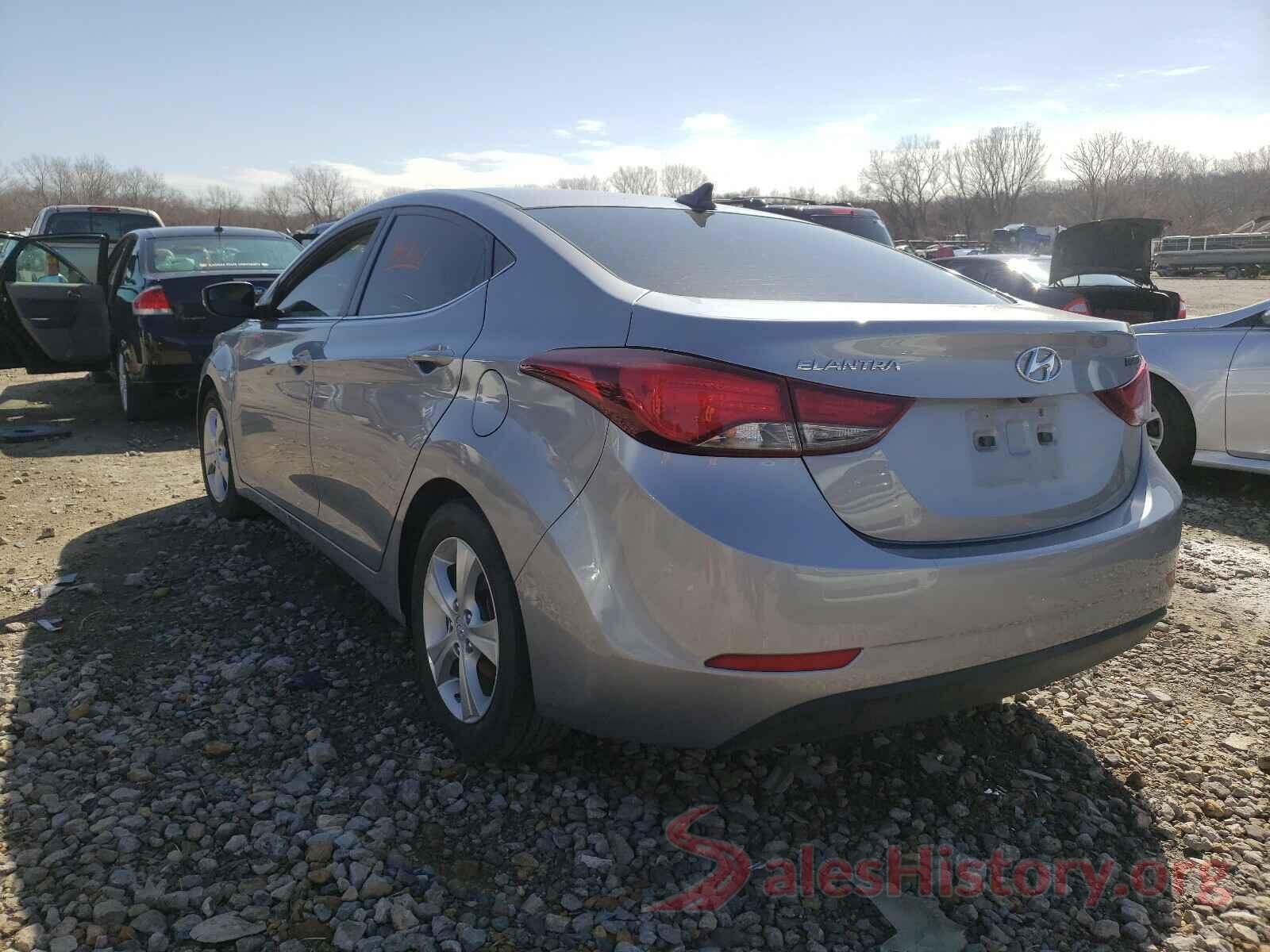 5NPDH4AE3GH771075 2016 HYUNDAI ELANTRA