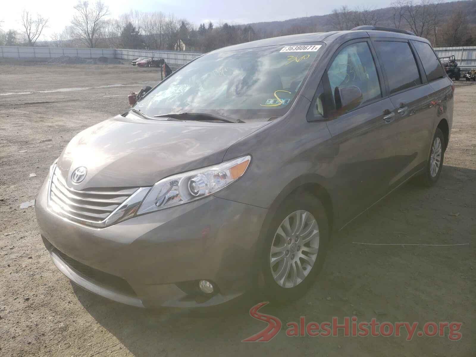 5TDYZ3DC9HS798912 2017 TOYOTA SIENNA