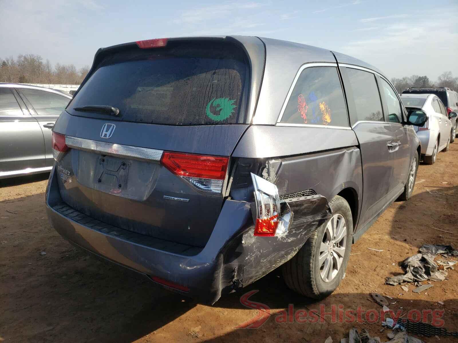 5FNRL5H3XGB013103 2016 HONDA ODYSSEY