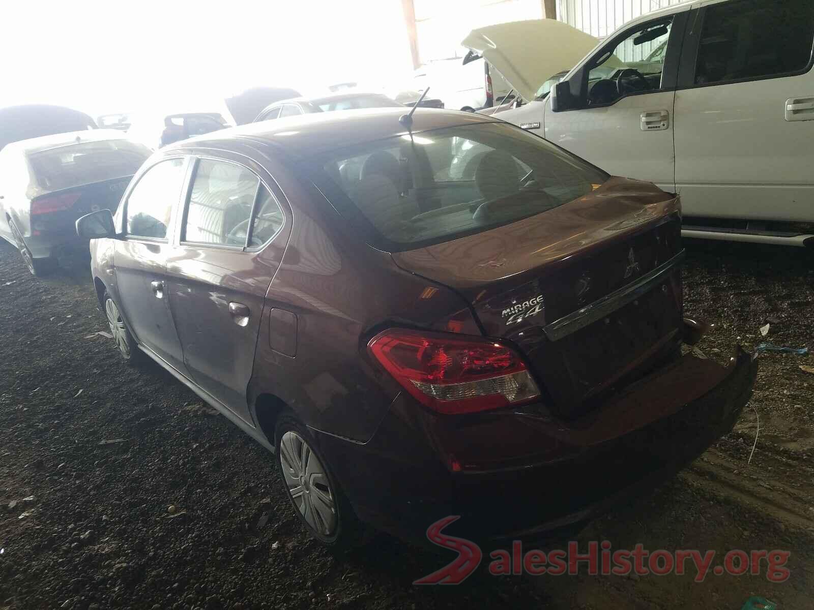 ML32F3FJ0LHF09512 2020 MITSUBISHI MIRAGE