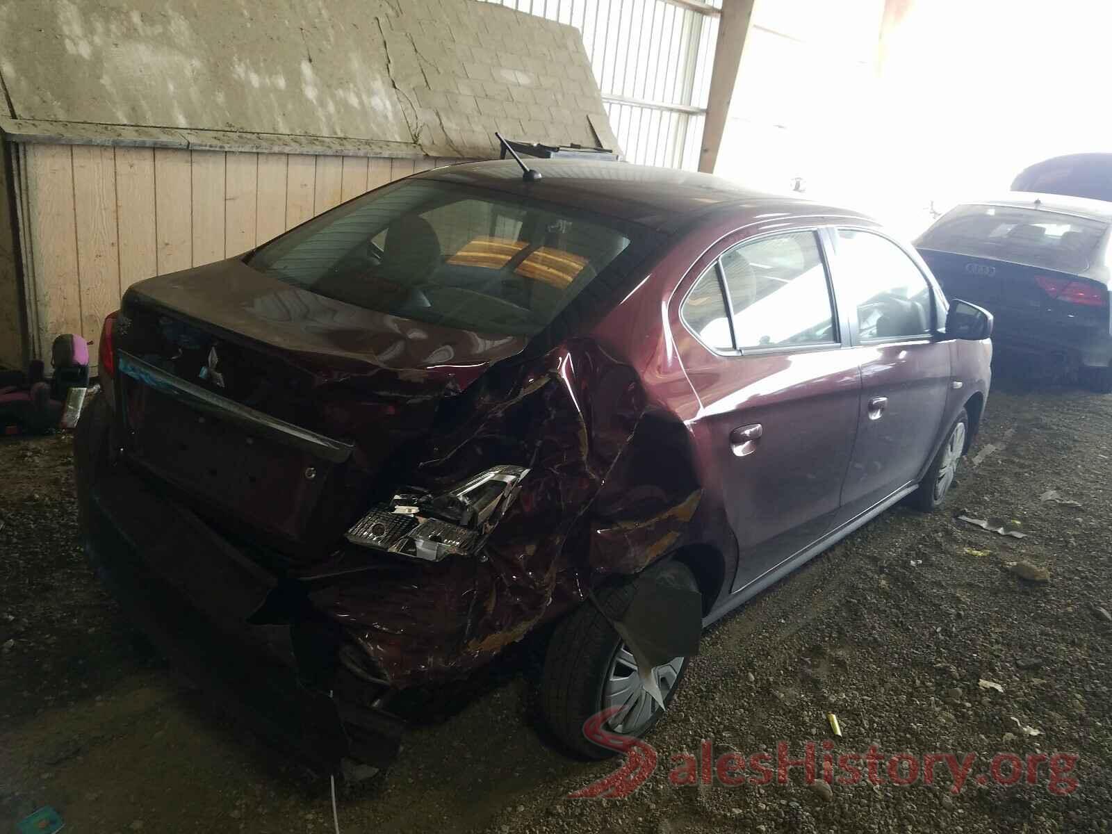 ML32F3FJ0LHF09512 2020 MITSUBISHI MIRAGE